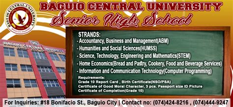 Baguio Central University: Tuition & Application.